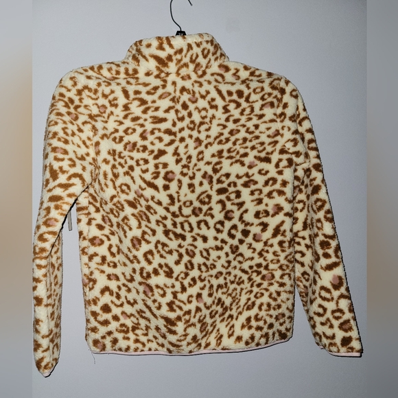 New Amazon Essentials Girls Sherpa Fleece Quarter-Zip Jacket - Picture 4 of 7